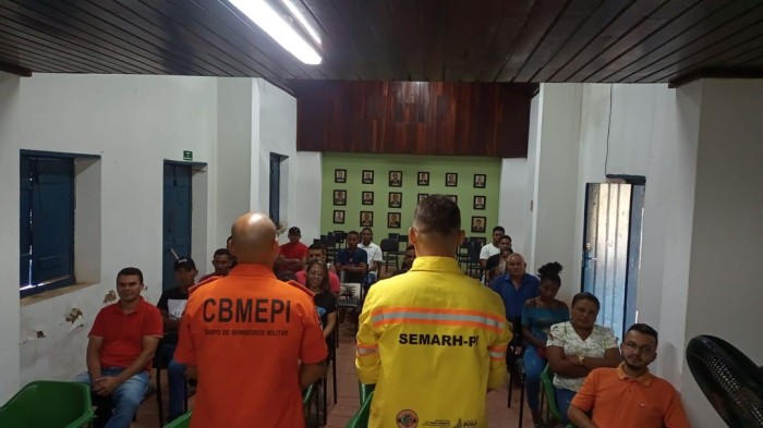 Semarh e Corpo de Bombeiros capacitam 33 brigadistas de Amarante e Palmeirais