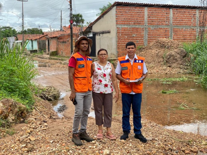 Defesa Civil inicia mapeamento das áreas de risco em Teresina
