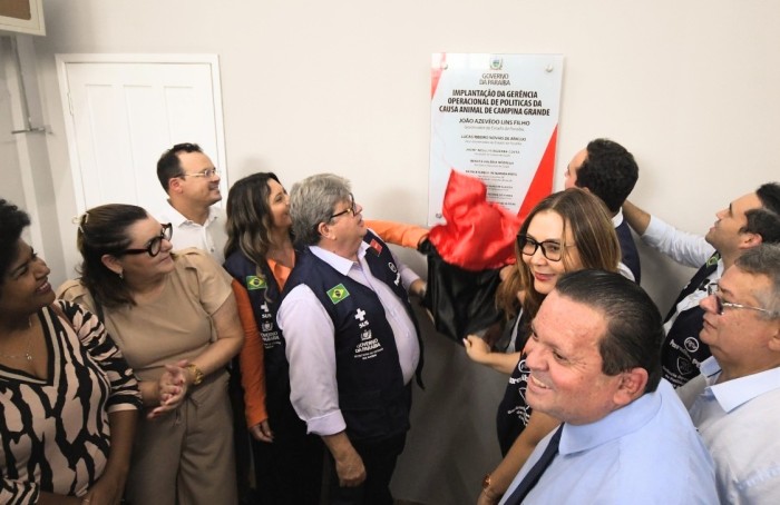 João Azevêdo inaugura Gerência Operacional da Causa Animal de Campina Grande e destaca importância do equipamento e investimentos de R$ 10 milhões