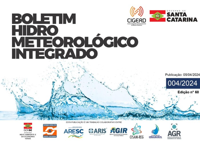 Boletim Hidrometeorológico do primeiro trimestre reforça uso racional de recursos hídricos