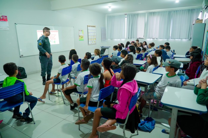 Educação inicia nova turma do Proerd em Lucas do Rio Verde