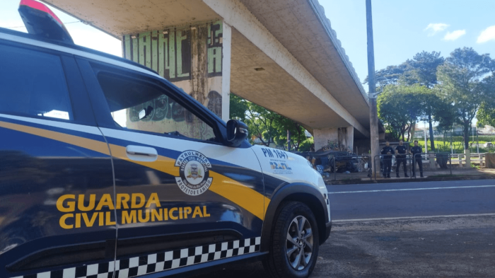 GCM conduz à Central de Flagrantes suspeito de ligação clandestina