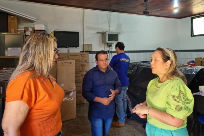Governo do Estado atende Lia Nogueira e Escola Saldanha Derzi vai passar por revitalização