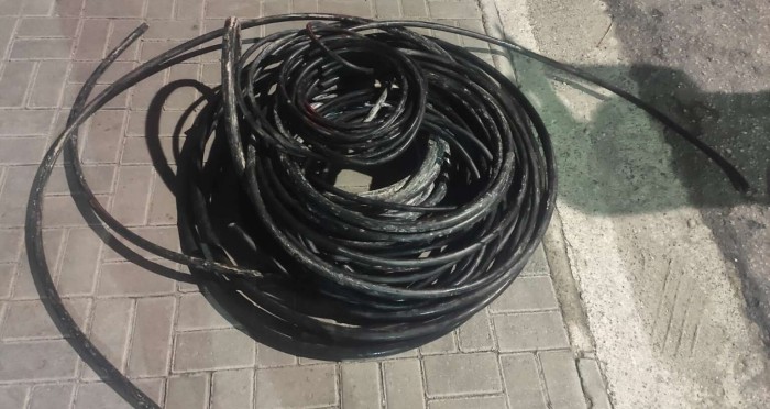 PMCE captura dupla suspeita de furto de fios no Joaquim Távora