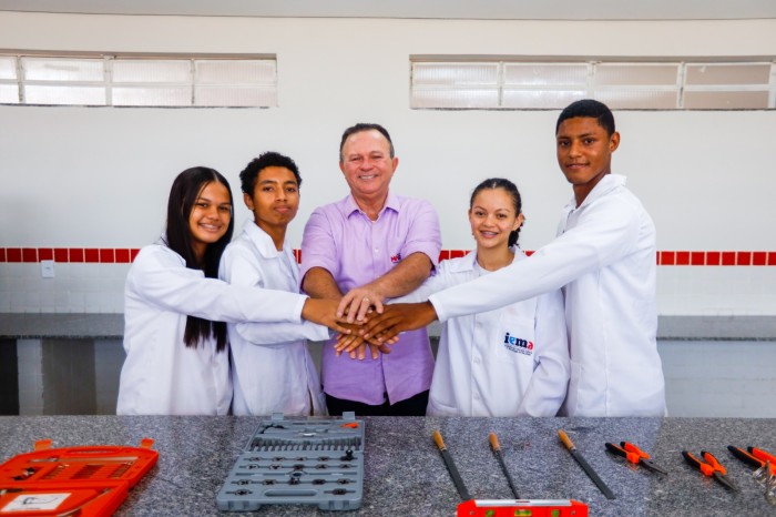 - Entrega das obras da unidade do Iema em Balsas (Foto: Brunno Carvalho)