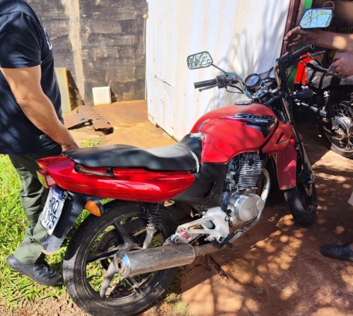 Polícia Civil apreende motocicleta adulterada em oficina no Jardim Noroeste