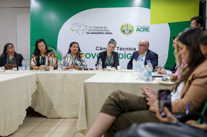 Durante Fórum de Governadores, Câmara Indígena debate mudanças climáticas, autonomia e avanços na educação 
