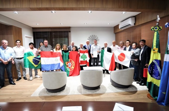 Governo reforça apoio e parceria com colônias de países que fazem parte da história de MS
