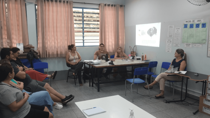 Depir promove grupo reflexivo em escola municipal