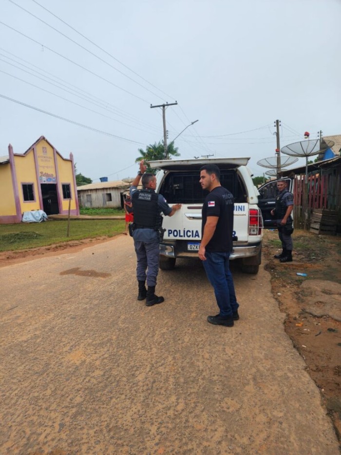 Operação Retorno: Homem envolvido com associações criminosas é preso pelas Polícias Civil e Militar em Pauini