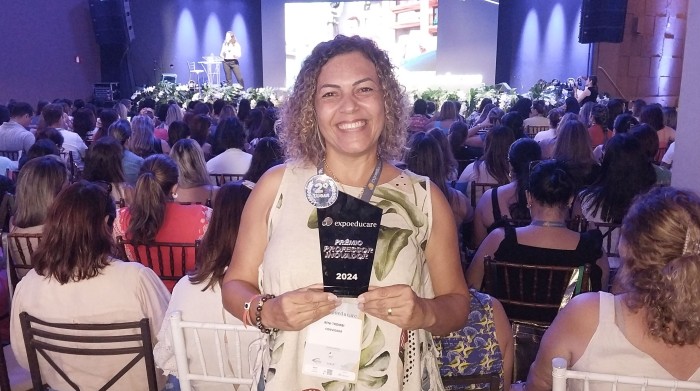 Prática pedagógica da rede conquista Prêmio Professor Inovador 2024