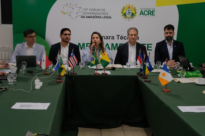 Secretário Pedro Chagas participa do Fórum de Meio Ambiente da Amazônia Legal, no Acre