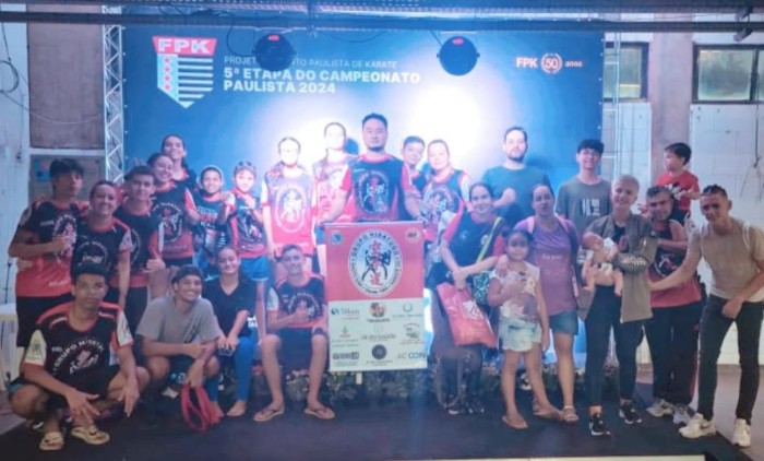Karatê Araçatuba é vice-campeão em etapa do Paulista