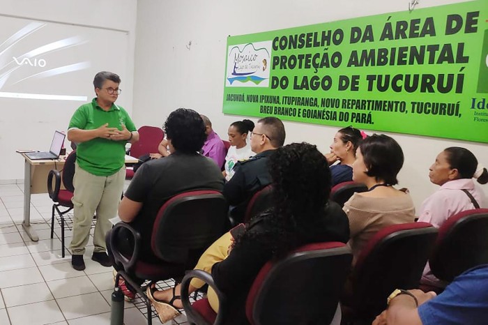 Ideflor-Bio fortalece a gestão integrada das Unidades de Conservação no Lago de Tucuruí