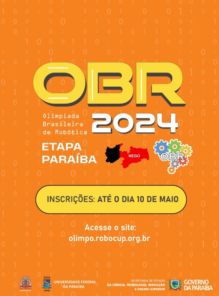 Inscrições abertas para Olimpíada Brasileira de Robótica
