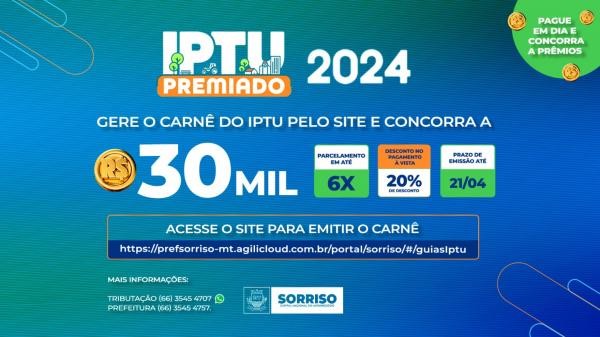 Foto: Reprodução/Prefeitura de Sorriso - MT