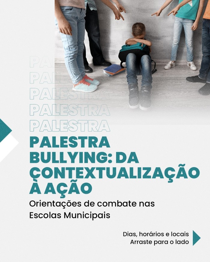 Educação promove ciclo de palestras sobre Bullying
