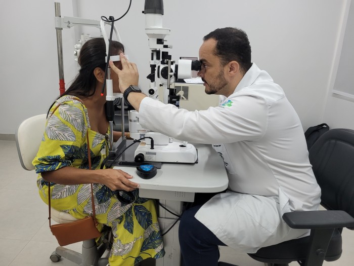 Mutirão realiza mais de 220 exames oftalmológicos em Lucas do Rio Verde