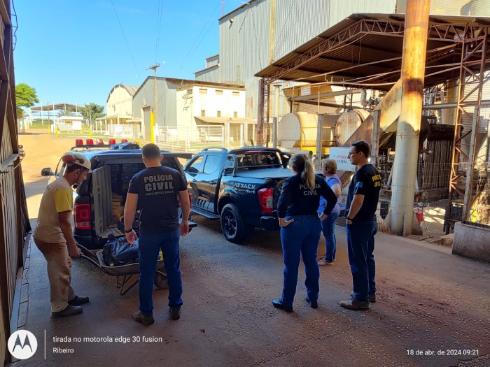 Polícia Civil realiza incineração de mais de 1 tonelada de entorpecentes em Vicentina