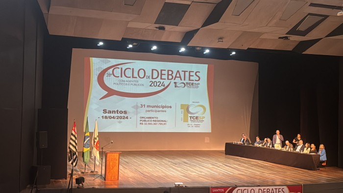 Praia Grande participa do 28º Ciclo de Debates do Tribunal de Contas do Estado