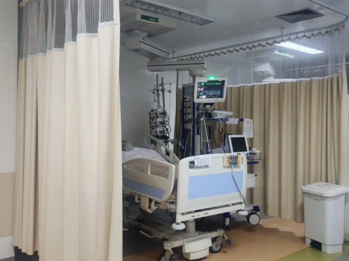 70% das internações na UTI do Hospital Infantil Joana de Gusmão, em Florianópolis, são causadas por doenças respiratórias