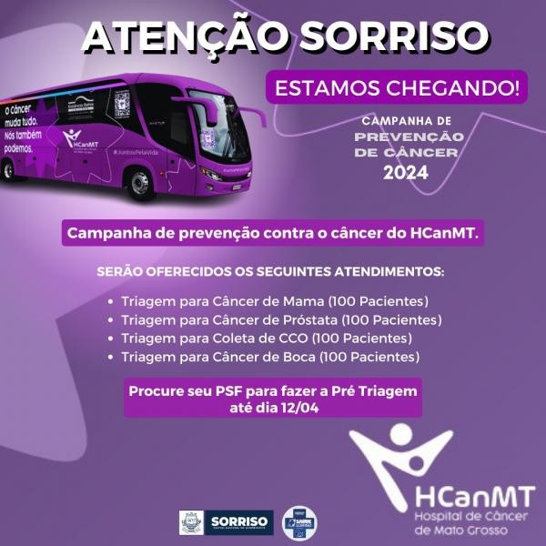 Foto: Reprodução/Prefeitura de Sorriso - MT