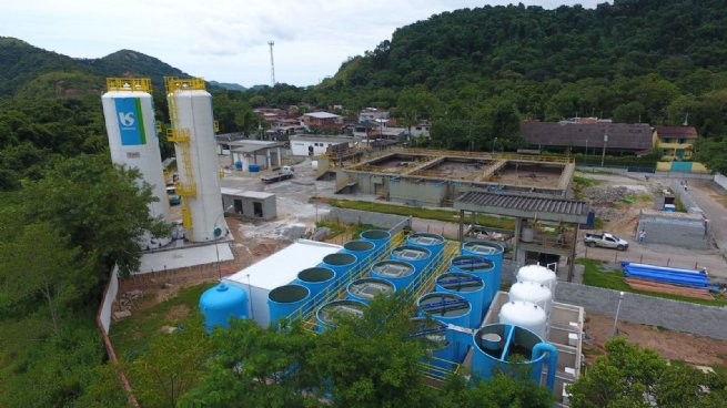 Sabesp inicia ligações de rede do Sistema de Abastecimento de Água Baleia na Costa Sul de São Sebastião