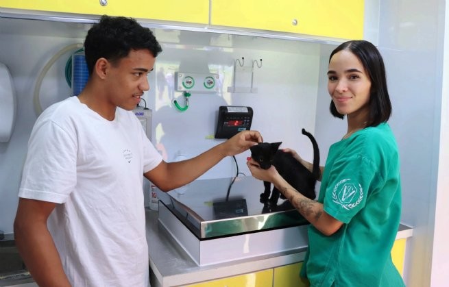 PATA Móvel realiza mais de 300 castrações em Cambury e segue para Aldeia Indígena