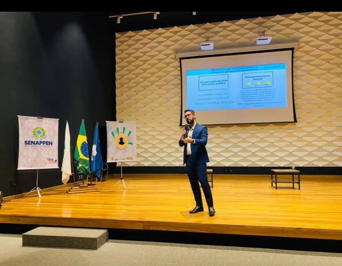 Gerente de Ressocialização, João Rosas, profere em Brasília palestra 