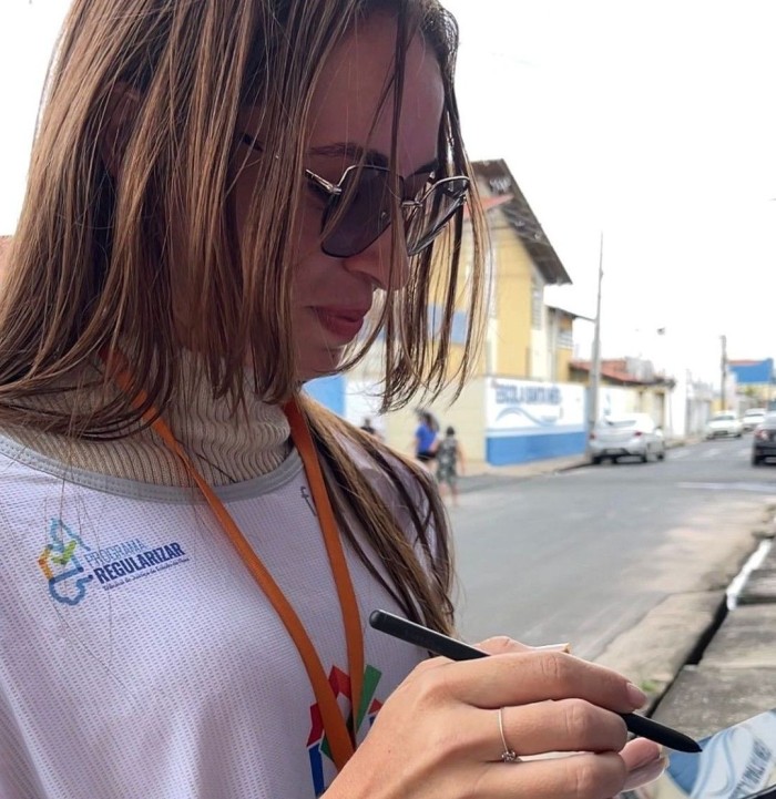 ProUrbe avança com ação de cadastramento no bairro Itararé I, zona Sudeste de Teresina