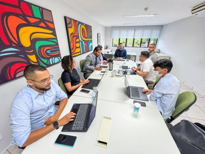 Comitiva de Sergipe visita a Etipi para conhecer a plataforma CellGuard 