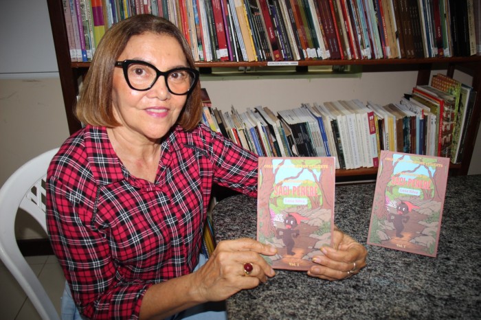 Secult: Escritora Lusa Silva lança “O Nascimento do Saci-Pererê”, o primeiro livro solo de uma coleção de cordéis