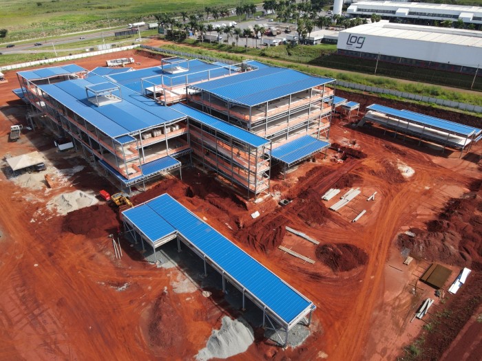 Complexo Oncológico de Referência do Estado de Goiás: obra avança com rapidez e foco na qualidade (Fotos: Goinfra)