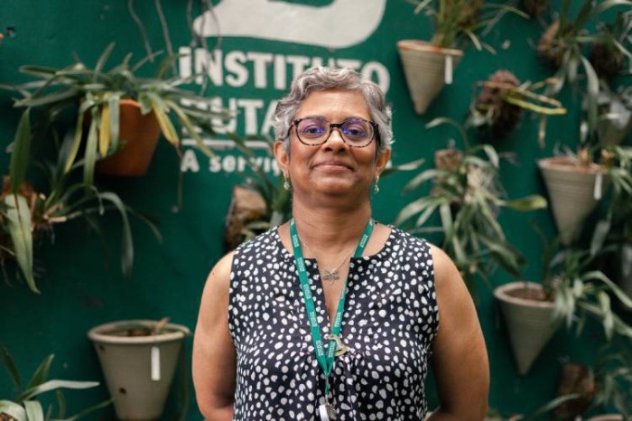 Especialista em dengue e revisora científica do Instituto Nacional de Saúde dos Estados Unidos (NIH, na sigla em inglês) Anuja Mathew – Foto: José Felipe Batista