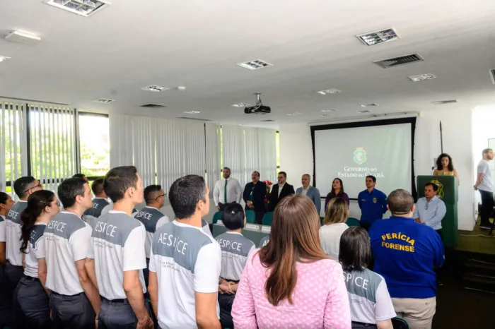 Estágio supervisionado para alunos do curso de formação para auxiliar de perícia é iniciado na Pefoce