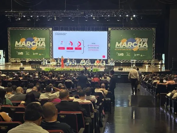 Vereadores de Sorriso participam da XXIII Marcha dos Gestores e Legislativos Municipais