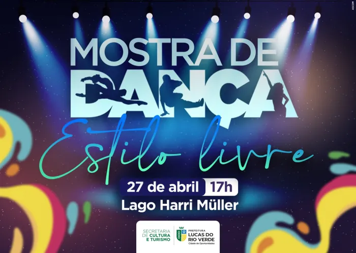 Mostra de Dança Estilo Livre será realizada neste sábado (27)