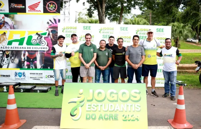 Educação realiza fase municipal da seletiva de ciclismo dos jogos estudantis