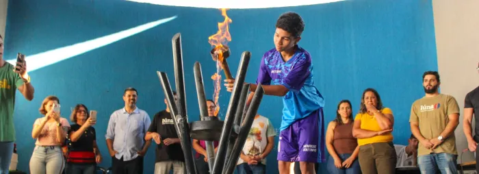 Primeiro dia dos Jogos Escolares em Iúna reúne alunos e diretores de sete escolas