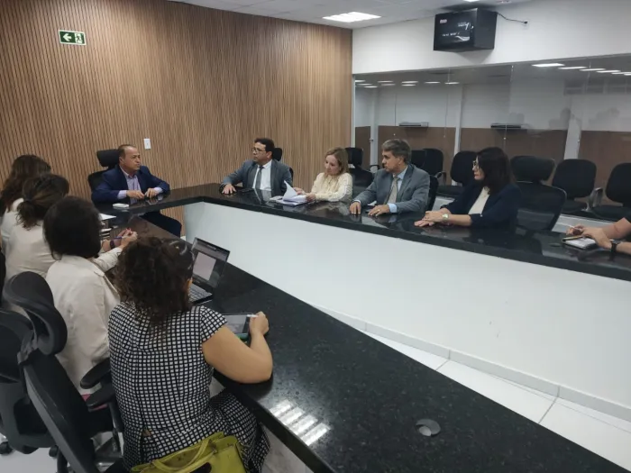 Seap, TJPB e CNJ dialogam sobre implantação da Central de Regulação de Vagas no Sistema Prisional e Central de Alternativas Penais