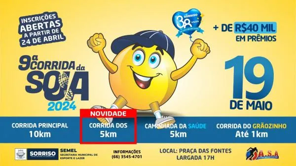 Foto: Reprodução/Prefeitura de Sorriso - MT