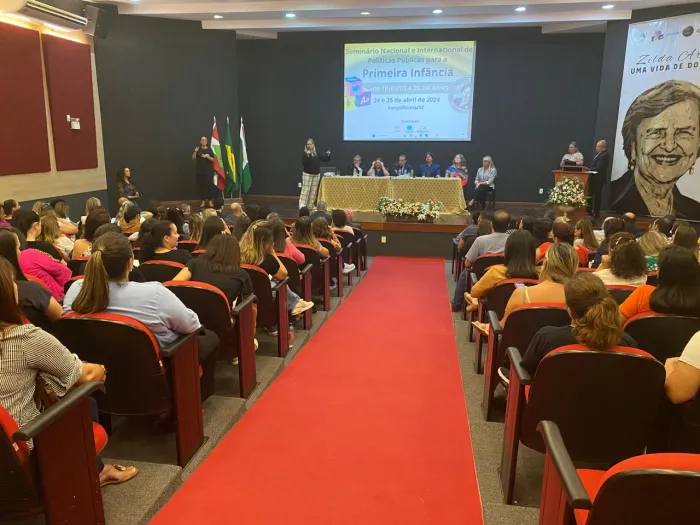 SAS participa de Seminário Internacional de Políticas Públicas para a Primeira Infância em Forquilhinha