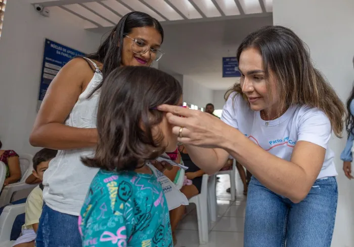 No primeiro ano, Pacto Pelas Crianças fez mais de 10 mil atendimentos com Carretinha da Saúde