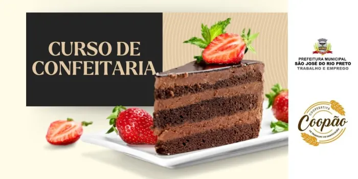 Coopão e Trabalho inscrevem para curso profissional de confeitaria