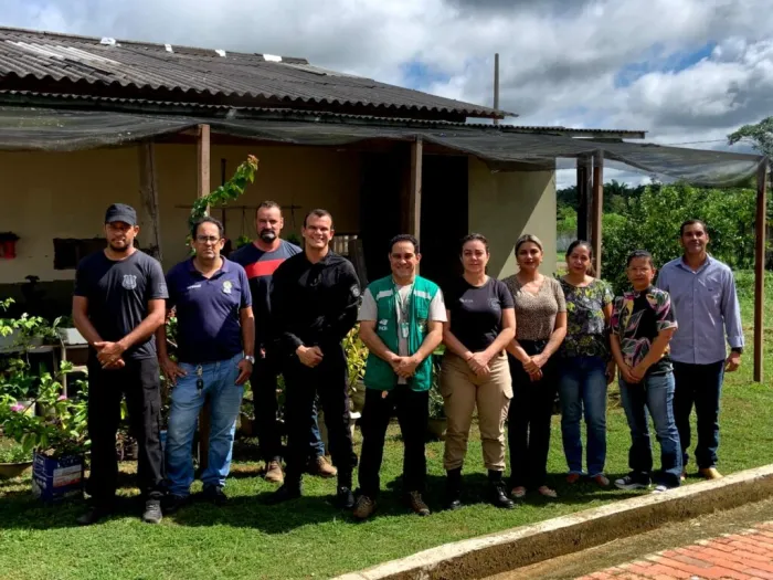 Projeto de reflorestamento do Iapen e Incra é iniciado com visita técnica em área que será utilizada para plantio de mudas