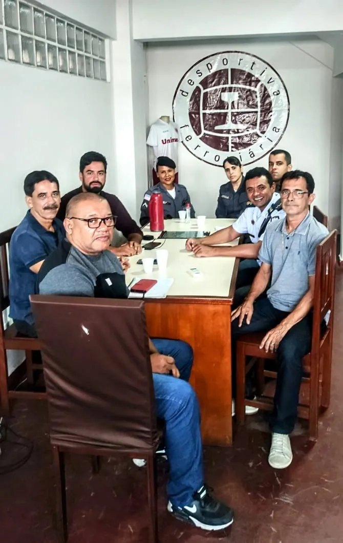 4º BPM participa de reunião no Estádio de Futebol Engenheiro Araripe