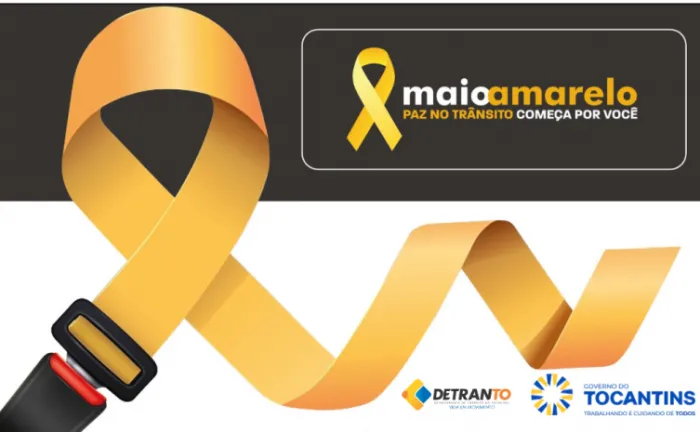 Com o tema Paz no trânsito começa por você, Governo do Tocantins realiza lançamento da campanha Maio Amarelo 2024