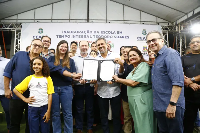 Governo do Ceará entrega Centro de Educação Infantil e Escola em Tempo Integral para famílias sobralenses