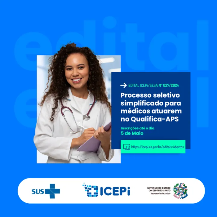 ICEPi lança edital para seleção de médicos para Mimoso do Sul e Muqui