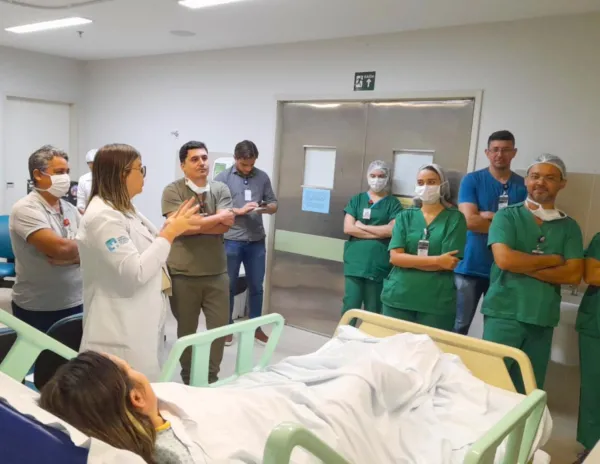 HRSC e HRVJ treinam equipes com simulação realística para evitar acidentes de trabalho